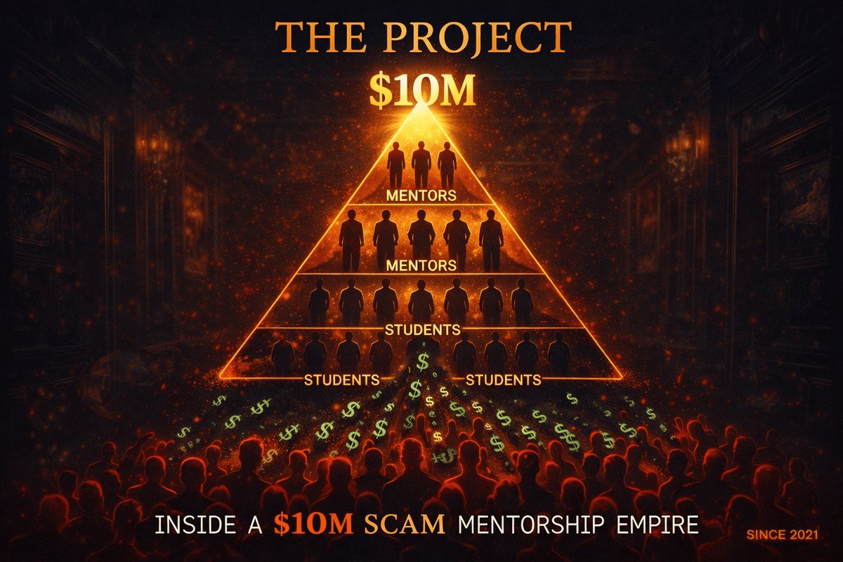 TheProject: Inside a $10M Scam Mentorship Empire
